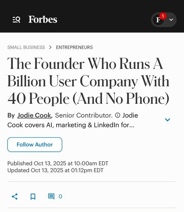 How to get covered on Forb